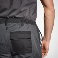 PANTALON CARGO RESISTANT STEPPE 300 BICOLORE GRIS ET NOIR 9 PANTALON CARGO RESISTANT STEPPE 300 BICOLORE GRIS ET NOIR -Magasin De Plein Air pantalon cargo resistant steppe 300 bicolore gris et noir 3