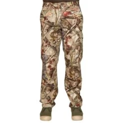 Magasin De Plein Air -Magasin De Plein Air pantalon chasse 100 respirant silencieux coton camouflage foret 1