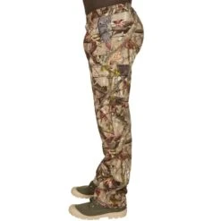 PANTALON CHASSE 100 RESPIRANT SILENCIEUX COTON CAMOUFLAGE FORET -Magasin De Plein Air pantalon chasse 100 respirant silencieux coton camouflage foret 2