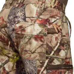 PANTALON CHASSE 100 RESPIRANT SILENCIEUX COTON CAMOUFLAGE FORET -Magasin De Plein Air pantalon chasse 100 respirant silencieux coton camouflage foret 6