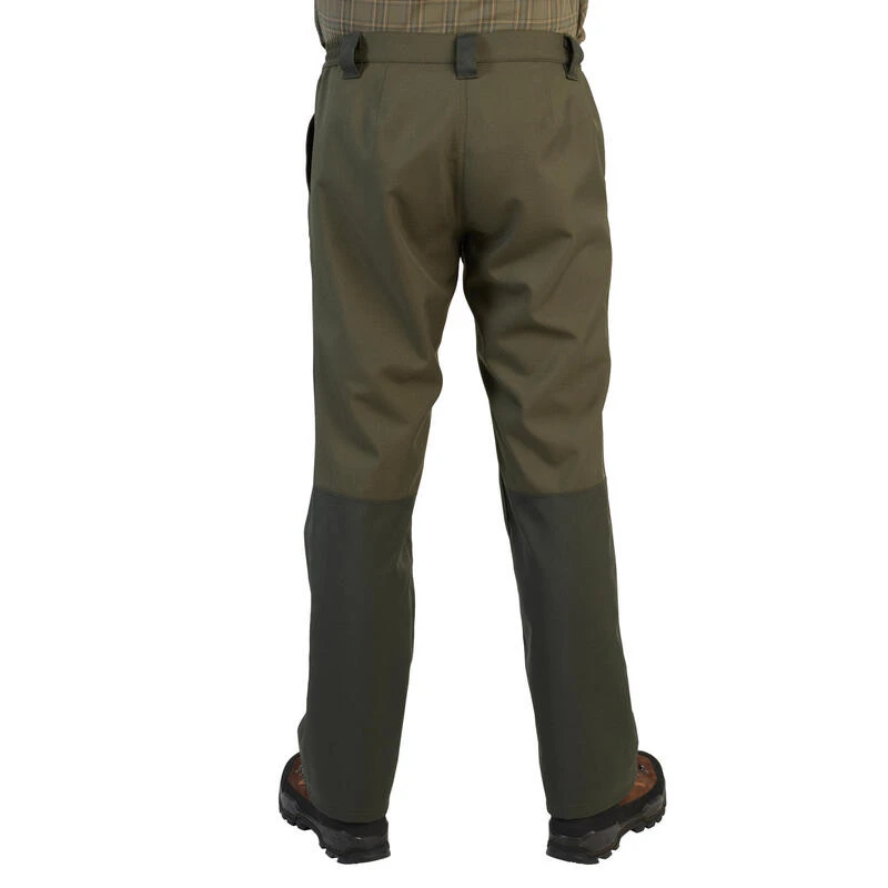 Pantalon Chasse Résistant Et Imperméable Supertrack Vert 100 3 Pantalon Chasse Résistant Et Imperméable Supertrack Vert 100 – Image 3