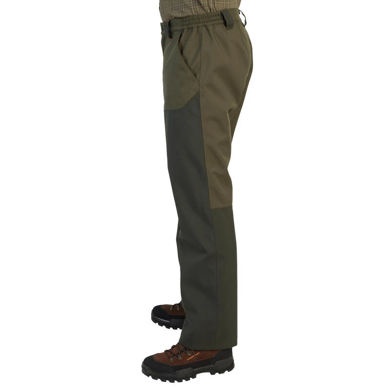 Pantalon Chasse Résistant Et Imperméable Supertrack Vert 100 5 Pantalon Chasse Résistant Et Imperméable Supertrack Vert 100 – Image 5