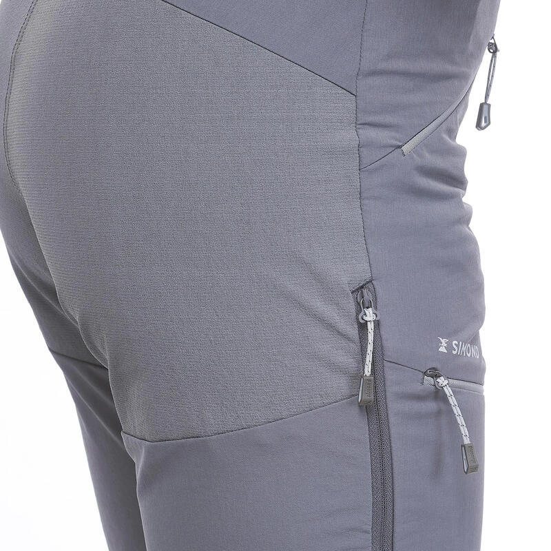 Simond Pantalon D'alpinisme Femme - ALPINISM LIGHT EVO GRIS CLAIR 7 Simond Pantalon D'alpinisme Femme - ALPINISM LIGHT EVO GRIS CLAIR – Image 7
