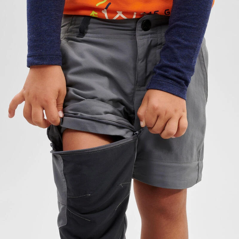 Quechua Pantalon De Randonnée Modulable Enfant - MH500 KID - 2-6 ANS 4 Quechua Pantalon De Randonnée Modulable Enfant - MH500 KID - 2-6 ANS – Image 4