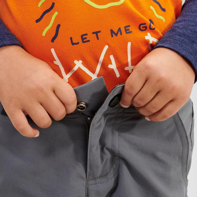 Quechua Pantalon De Randonnée Modulable Enfant - MH500 KID - 2-6 ANS 8 Quechua Pantalon De Randonnée Modulable Enfant - MH500 KID - 2-6 ANS – Image 8