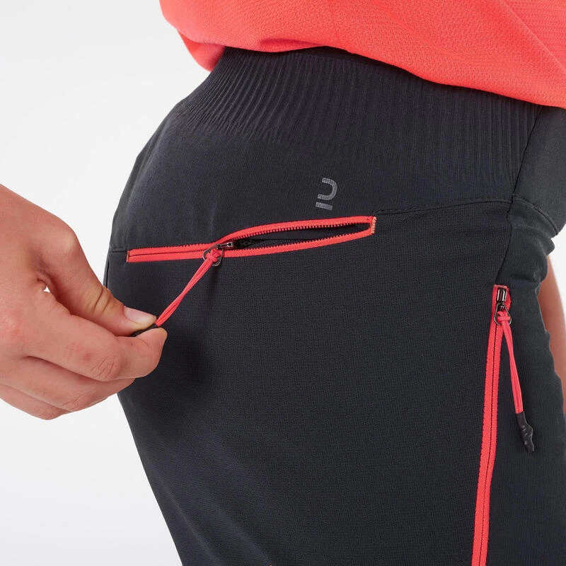 Quechua Pantalon De Randonnée Softshell Enfant MH550 Gris Foncé 7-15 Ans 5 Quechua Pantalon De Randonnée Softshell Enfant MH550 Gris Foncé 7-15 Ans – Image 5