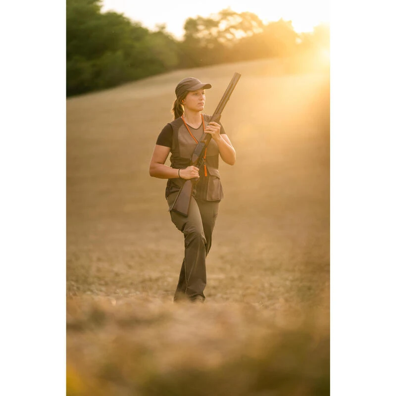 PANTALON FEMME 500 LEGER RESPIRANT MARRON 2 PANTALON FEMME 500 LEGER RESPIRANT MARRON – Image 2