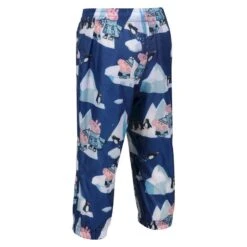 Regatta Pantalon Imperméable Enfant (Bleu) -Magasin De Plein Air pantalon impermeable enfant bleu 3