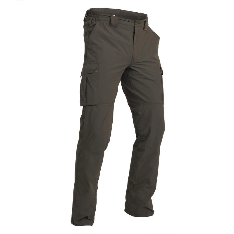 Pantalon Léger Et Respirant Chasse Homme - 500 Vert 1 Pantalon Léger Et Respirant Chasse Homme - 500 Vert