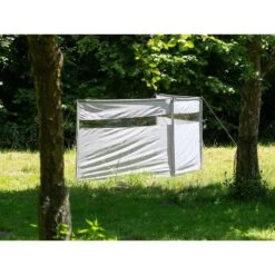 Paravent De Camping Bora - Brise-Vue - 6,0 X 1,4 M - Résistant Au Vent - Gris -Magasin De Plein Air paravent de camping bora brise vue 60 x 14 m resistant au vent gris 3