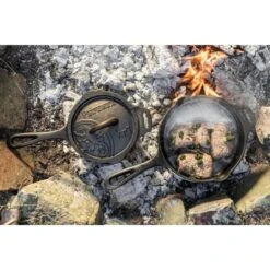 Petromax KR1 Poêle En Fonte Avec Couvercle (1 Litre) -Magasin De Plein Air petromax kr1 poele en fonte avec couvercle 1 litre 2