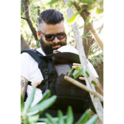 Porte-bébé PhysioCarrier 4m+ Noir - NOIR Poche Anthracite -Magasin De Plein Air porte bebe physiocarrier 4m noir noir poche anthracite 2