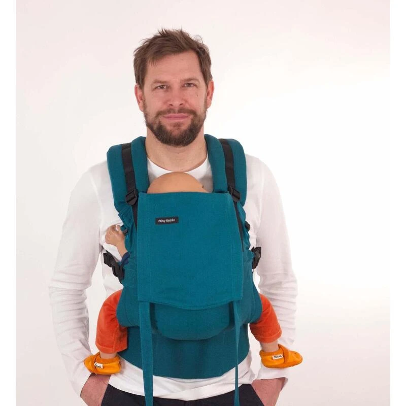 PORTE-BÉBÉ PHYSIOLOGIQUE EN COTON BIO - CLIPTSY - BAMBIN De 10 Kg à 3 Ans 2 PORTE-BÉBÉ PHYSIOLOGIQUE EN COTON BIO - CLIPTSY - BAMBIN De 10 Kg à 3 Ans – Image 2