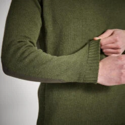 PULL CHASSE LAINE COUPE VENT VERT 900 -Magasin De Plein Air pull chasse laine coupe vent vert 900 4