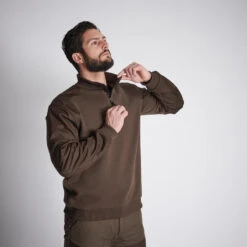 PULL RENFORT 500 MARRON 7 PULL RENFORT 500 MARRON -Magasin De Plein Air pull renfort 500 marron 2