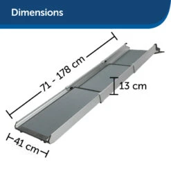 PetSafe RAMPE TELESCOPIQUE 3 PARTIES -Magasin De Plein Air rampe telescopique 3 parties 3