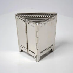 Réchaud à Bois Pliable Bushcraft Bivouac Acier Inoxydable -Magasin De Plein Air rechaud a bois pliable bushcraft bivouac acier inoxydable 4