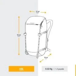 Simond Sac à Dos D'alpinisme 22 Litres - ALPINISM 22 NOIR -Magasin De Plein Air sac a dos dalpinisme 22 litres alpinism 22 noir 2