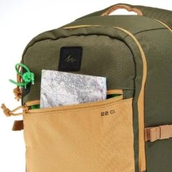 Quechua Sac à Dos E 22 CL Vert/beige, 22 Litres -Magasin De Plein Air sac a dos e 22 cl vertbeige 22 litres 6