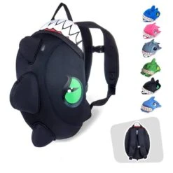 Sac à Dos Pour Enfants | Dragon Noir | Crazy Safety | Testé Et Certifié -Magasin De Plein Air sac a dos pour enfants dragon noir crazy safety teste et certifie 3