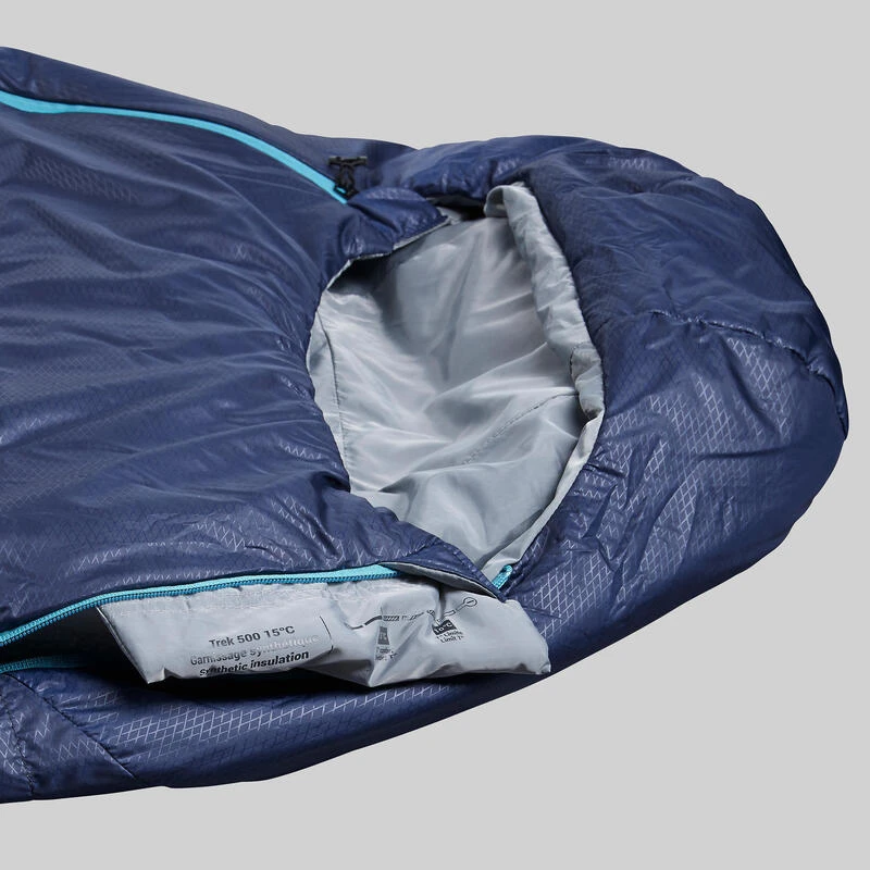 Sac De Couchage De Trekking - MT500 15°C - Polyester 5 Sac De Couchage De Trekking - MT500 15°C - Polyester – Image 5