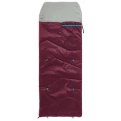 Quechua SAC DE COUCHAGE ENFANT MH100 10°C - PRUNE -Magasin De Plein Air sac de couchage enfant mh100 10c prune 3