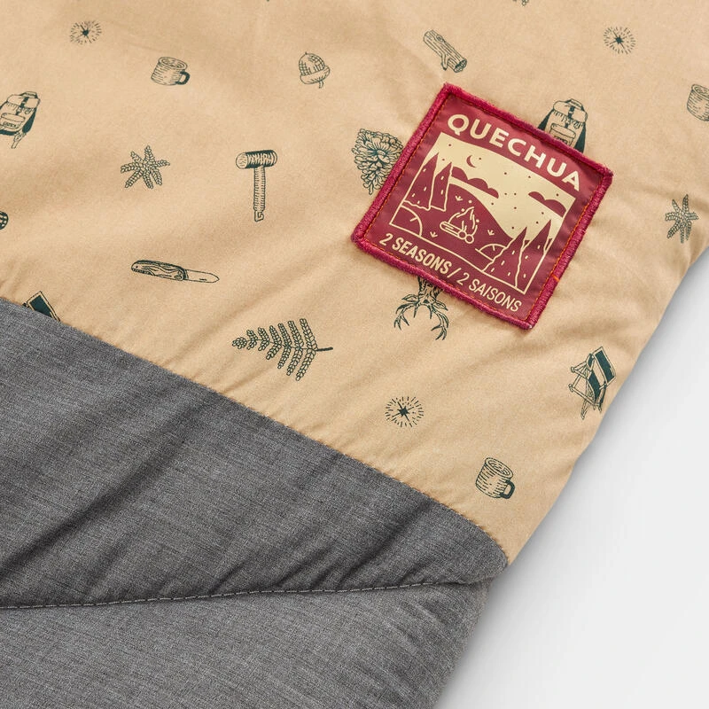 Quechua SAC DE COUCHAGE POUR LE CAMPING - ARPENAZ 10° COTON DOUBLE - 2 PERSONNES 7 Quechua SAC DE COUCHAGE POUR LE CAMPING - ARPENAZ 10° COTON DOUBLE - 2 PERSONNES – Image 7