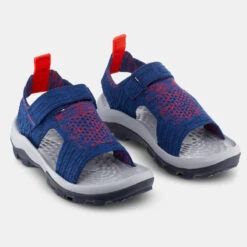 Quechua Sandales De Randonnée MH120 Bleue Foncé - Enfant - 28 AU 39 -Magasin De Plein Air sandales de randonnee mh120 bleue fonce enfant 28 au 39 3