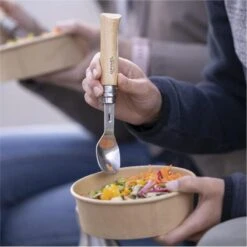 Set Complet Opinel Picnic+ - Opinel N°8 + Embouts Cuillère Et Fourchette -Magasin De Plein Air set complet opinel picnic opinel n8 embouts cuillere et fourchette 3