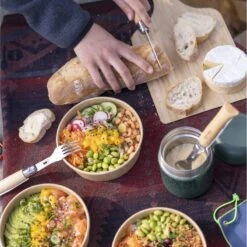 Set Complet Opinel Picnic+ - Opinel N°8 + Embouts Cuillère Et Fourchette -Magasin De Plein Air set complet opinel picnic opinel n8 embouts cuillere et fourchette 4