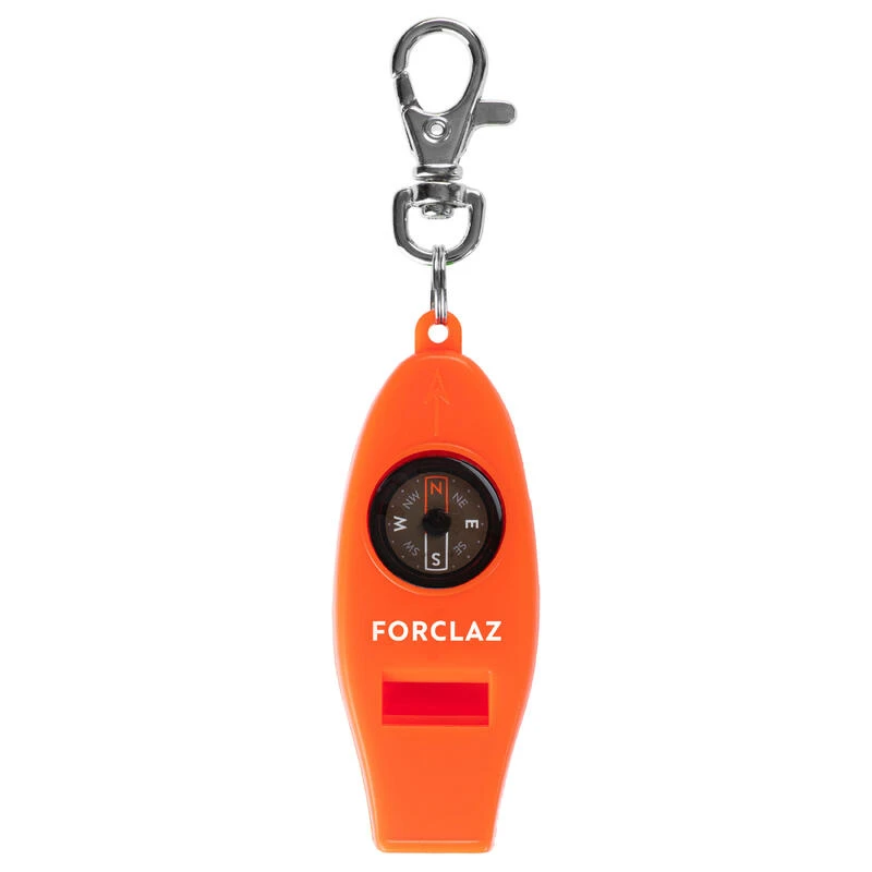Sifflet Multifonctions Boussole D'orientation 50 ORANGE 2 Sifflet Multifonctions Boussole D'orientation 50 ORANGE – Image 2