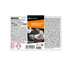SOLVANT DEGRAISSANT POUR ARME 100 -Magasin De Plein Air solvant degraissant pour arme 100 2