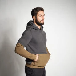 SWEAT A CAPUCHE 500 BEIGE -Magasin De Plein Air sweat a capuche 500 beige 4