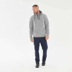 Quechua Sweat à Capuche De Randonnée - NH150 1/2 Zip Homme -Magasin De Plein Air sweat a capuche de randonnee nh150 12 zip homme 2