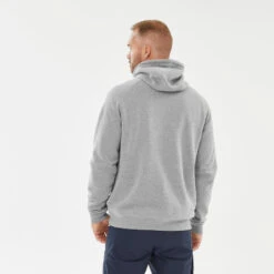 Quechua Sweat à Capuche De Randonnée - NH150 1/2 Zip Homme -Magasin De Plein Air sweat a capuche de randonnee nh150 12 zip homme 3