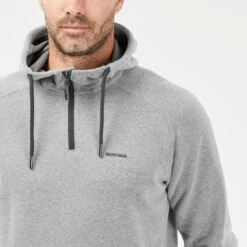 Quechua Sweat à Capuche De Randonnée - NH150 1/2 Zip Homme -Magasin De Plein Air sweat a capuche de randonnee nh150 12 zip homme 4