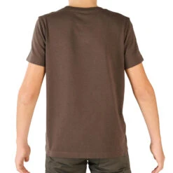 T-SHIRT Manches Courtes Chasse Coton Junior -100 LTD Cerf Marron 8 T-SHIRT Manches Courtes Chasse Coton Junior -100 LTD Cerf Marron -Magasin De Plein Air t shirt manches courtes chasse coton junior 100 ltd cerf marron 2