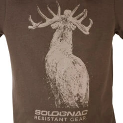 T-SHIRT Manches Courtes Chasse Coton Junior -100 LTD Cerf Marron 11 T-SHIRT Manches Courtes Chasse Coton Junior -100 LTD Cerf Marron -Magasin De Plein Air t shirt manches courtes chasse coton junior 100 ltd cerf marron 5