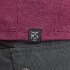 T-shirt Mérinos De Trek Montagne - TREK 500 Violet Femme 12 T-shirt Mérinos De Trek Montagne - TREK 500 Violet Femme -Magasin De Plein Air t shirt merinos de trek montagne trek 500 violet femme 4