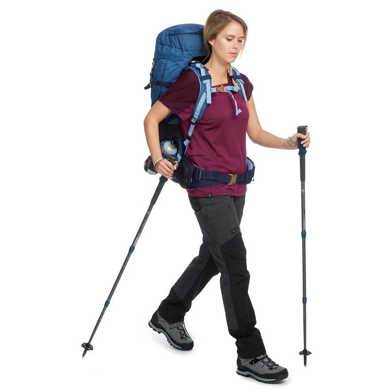 T-shirt Mérinos De Trek Montagne - TREK 500 Violet Femme 7 T-shirt Mérinos De Trek Montagne - TREK 500 Violet Femme – Image 7