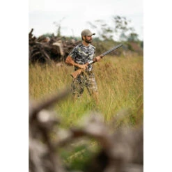 T-SHIRT RESISTANT 100 CAMO WOODLAND GRIS 11 T-SHIRT RESISTANT 100 CAMO WOODLAND GRIS -Magasin De Plein Air t shirt resistant 100 camo woodland gris 3