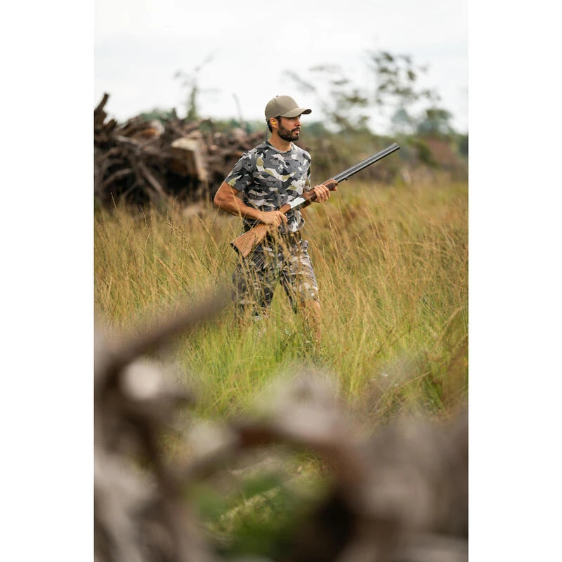 T-SHIRT RESISTANT 100 CAMO WOODLAND GRIS 4 T-SHIRT RESISTANT 100 CAMO WOODLAND GRIS – Image 4