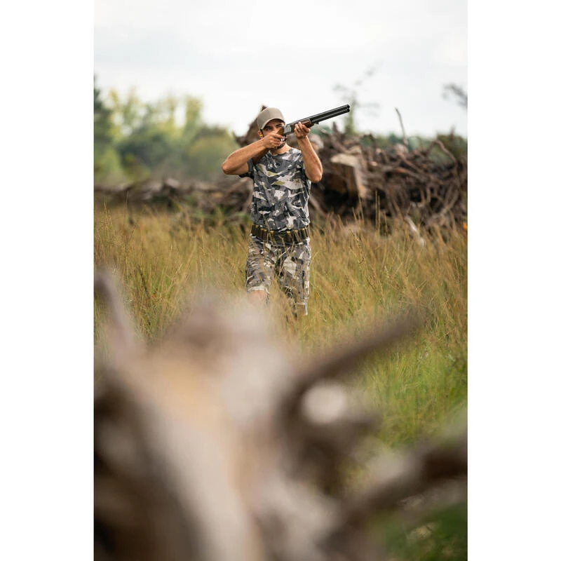 T-SHIRT RESISTANT 100 CAMO WOODLAND GRIS 7 T-SHIRT RESISTANT 100 CAMO WOODLAND GRIS – Image 7