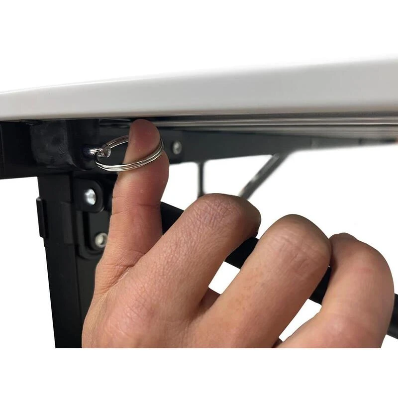 Table De Camping Maikku - Pliante En Aluminium - 6 Pers. - 107 X 70 X 70 Cm 5 Table De Camping Maikku - Pliante En Aluminium - 6 Pers. - 107 X 70 X 70 Cm – Image 5