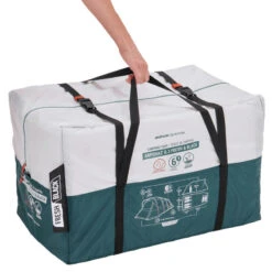 Quechua Tente à Arceaux De Camping - Arpenaz 6.3 F&B - 6 Personnes - 3 Chambres -Magasin De Plein Air tente a arceaux de camping arpenaz 63 f and b 6 personnes 3 chambres 3