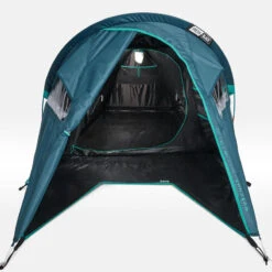 Quechua Tente De Camping - MH100 XL - 2 Places - Fresh & Black -Magasin De Plein Air tente de camping mh100 xl 2 places fresh and black 5