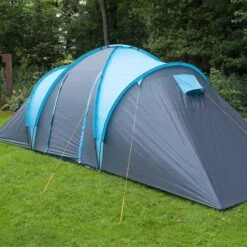 Tente Dôme Familiale Hammerfest 6 - Camping - 6 Personnes - 2 Cabines -Magasin De Plein Air tente dome familiale hammerfest 6 camping 6 personnes 2 cabines 6