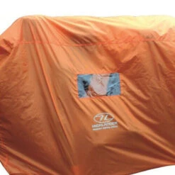 HIGHLANDER Tente D'urgence Abri De Survie 4-5 Personnes - Orange -Magasin De Plein Air tente durgence abri de survie 4 5 personnes orange 3