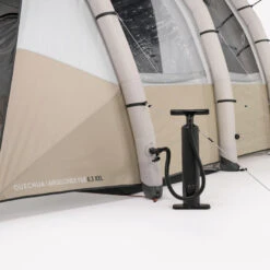 Quechua Tente Gonflable De Camping - Air Seconds 6.3 XXL F&B - 6 Personnes - 3 Chambres -Magasin De Plein Air tente gonflable de camping air seconds 63 xxl f and b 6 personnes 3 chambres 4