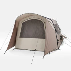 Quechua Tente Gonflable De Camping - AirSeconds 4.2 Polycoton - 4 Personnes - 2 Chambres -Magasin De Plein Air tente gonflable de camping airseconds 42 polycoton 4 personnes 2 chambres 6